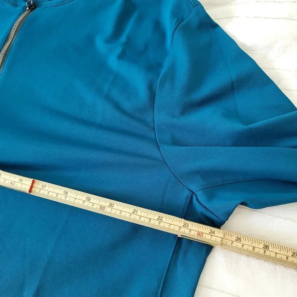 Greyson Mens Half Zip Pullover Blue XL - Picture 8 of 9